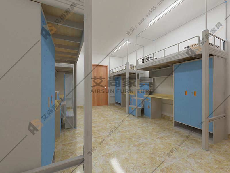 學生公寓床上床下桌