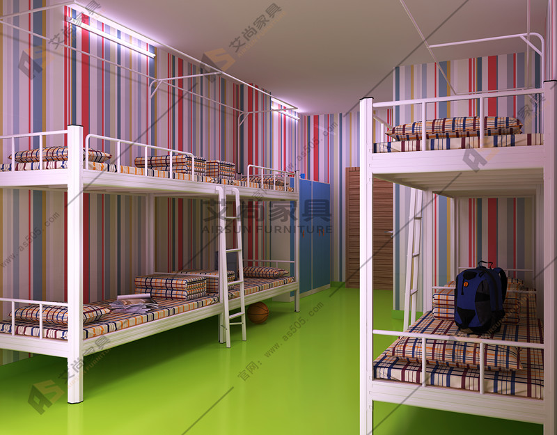 學(xué)生宿舍上下鐵床