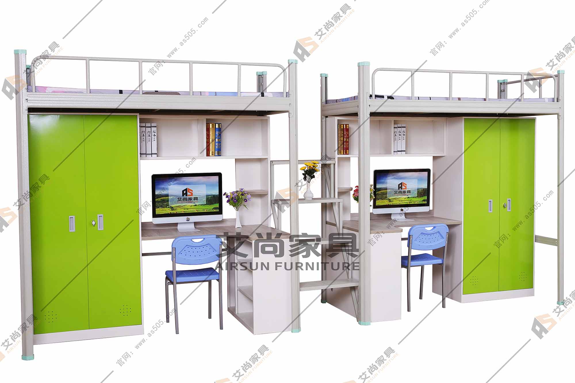 大學宿舍鐵架床