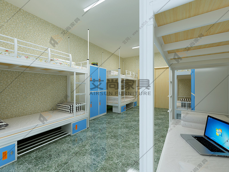 學校宿舍床