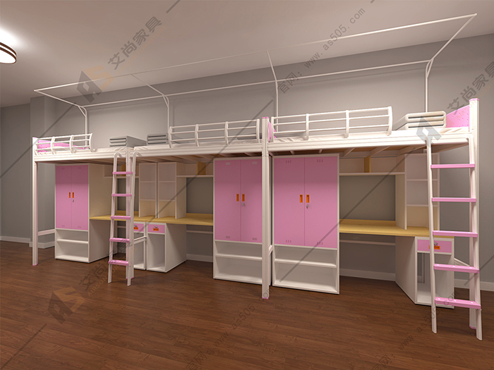 無螺絲卡式學生公寓床