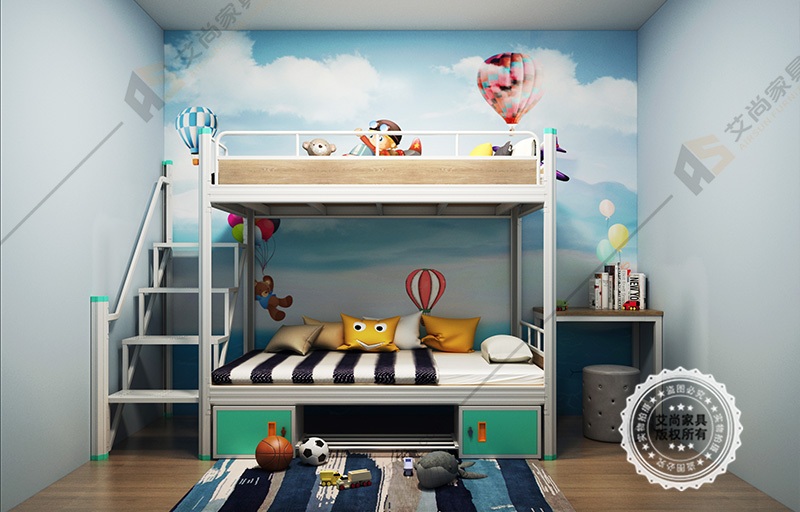 鋼鐵雙層鐵床宿舍家具會(huì)生銹嗎？艾尚家具教你如何防銹