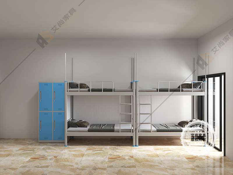 學生雙層鐵架床